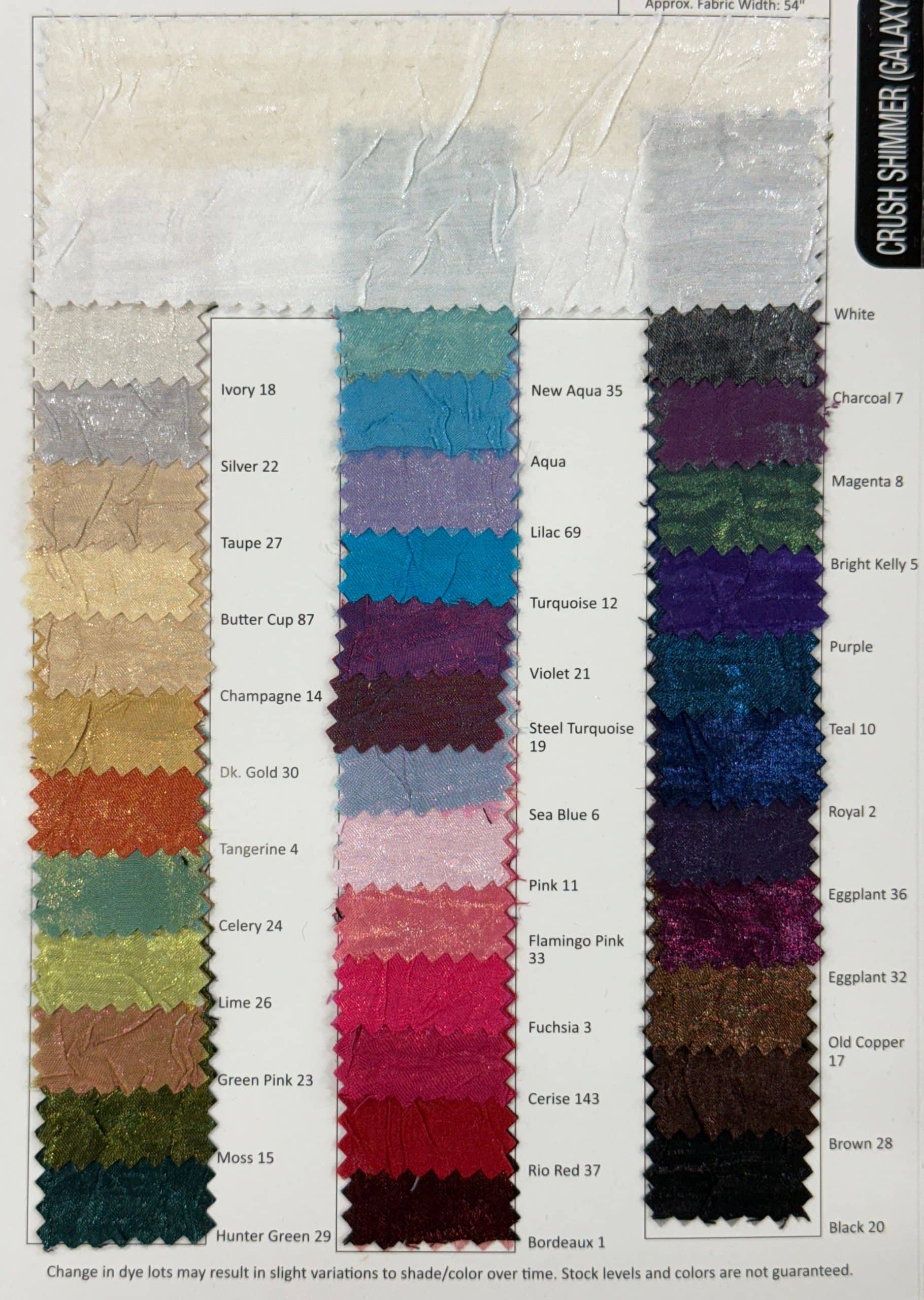 Crush Shimmer (Galaxy) Wholesale Fabric in Purple | Rental Crush Shimmer (Galaxy) Wholesale Fabric in Purple | Rental