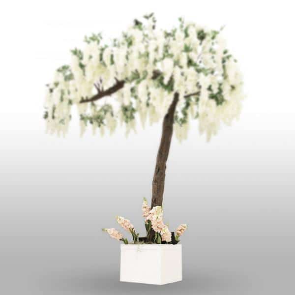 Wood Tree Box (unpainted) – Cover The Base & Lift! | Rental