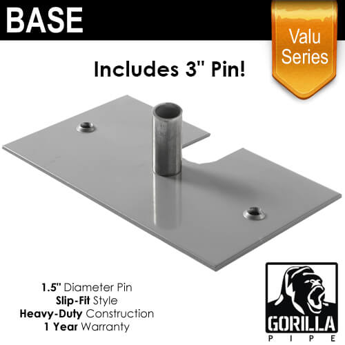 Valu Series – 8in x 14in Standard Duty 3″ x 1.5″ Base | Rental