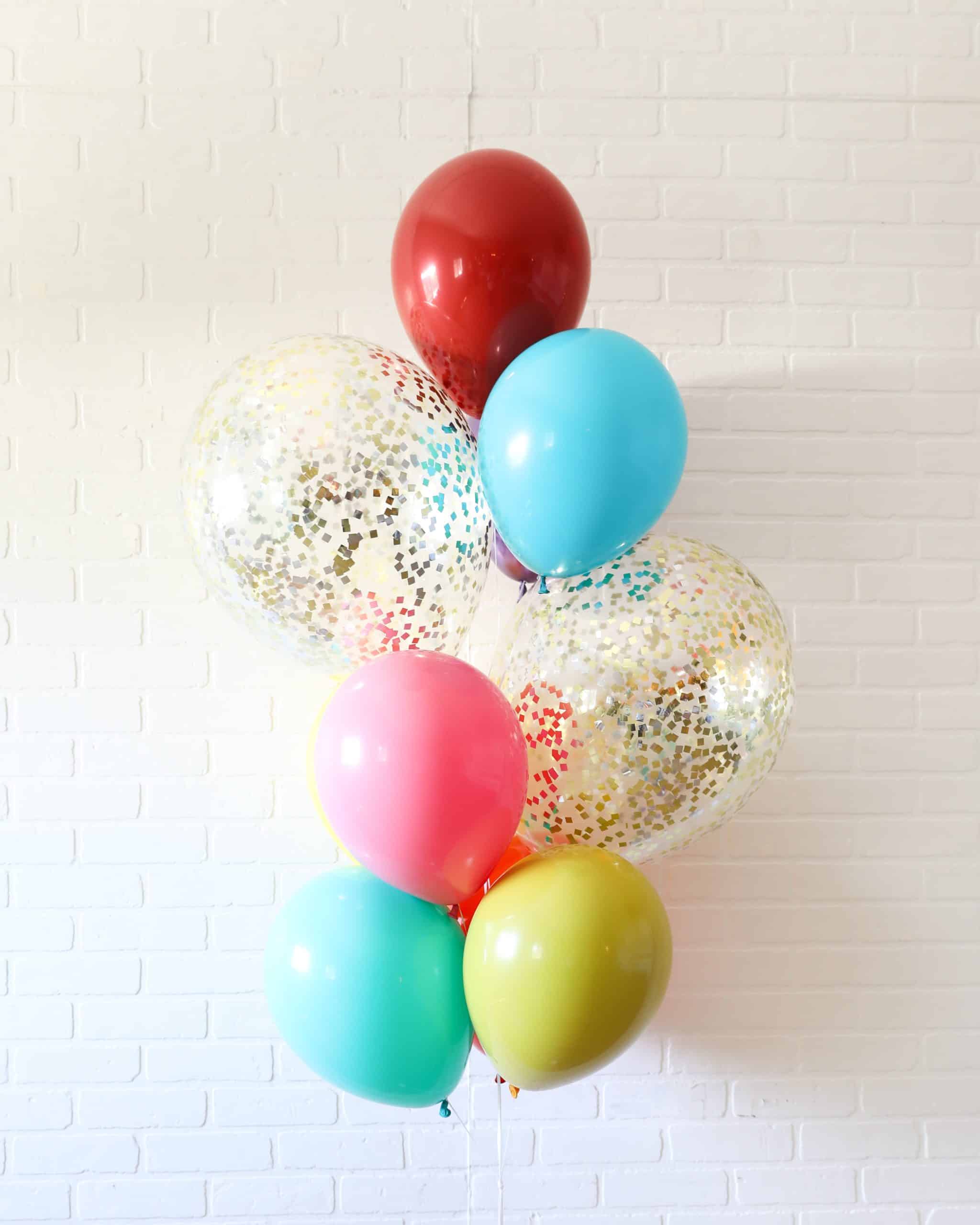 Lollapalooza Theme – Confetti Bouquet – bouquet of 10 | Rental