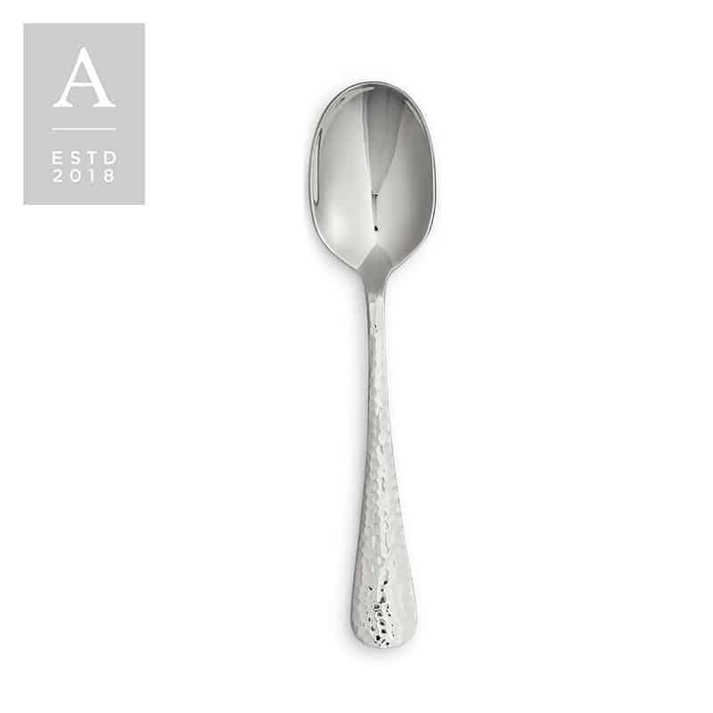 Nico Stainless Oval Soup Spoon | Rental