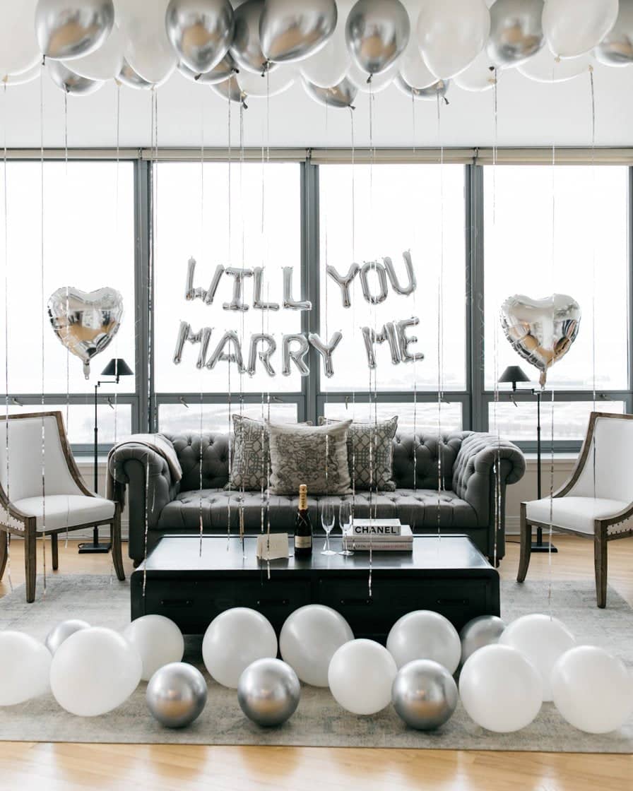 Proposal Surprise Setup – White Glove Service Included | Rental