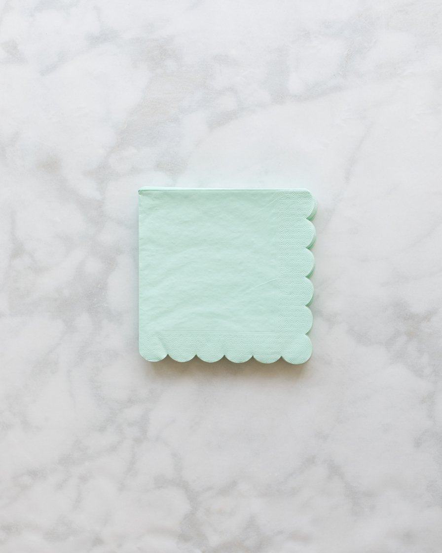 Meri Meri Mint Small Napkin – pack of 20 | Rental Meri Meri Mint Small Napkin – pack of 20 | Rental