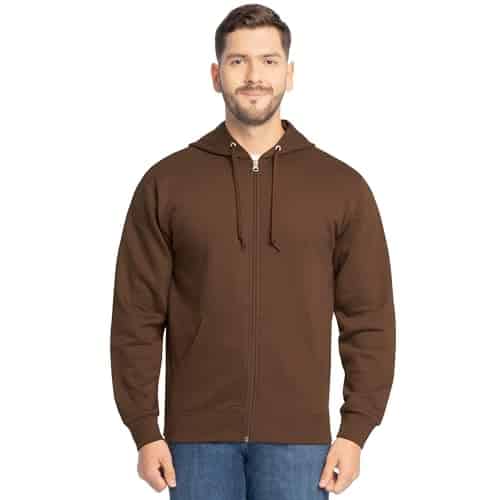 Fruit of the Loom Mens Eversoft Fleece Hoodies, Pullover & Full Zip, Moisture Wicking Breathable, Sizes S-4x Hooded Sweatshirt, Warm Mocha, X-Large US | Rental