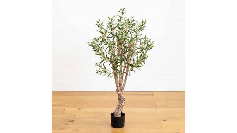 3.5’ Artificial Olive Tree with Lush Design | Rental 3.5’ Artificial Olive Tree with Lush Design | Rental